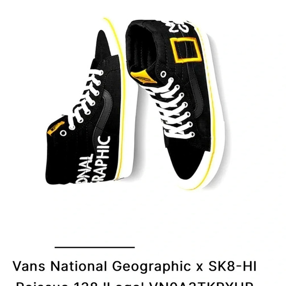 Vans Other - Brand new Van’s collection “National Geographic” shoes size 5 or men’s 3.5